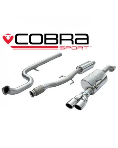 Citroen DS3 1.6 THP 155 & Racing 10+ Cobra Cat Back System (Resonated) Citroen DS3 1.6 THP 155 & Racing 10+ Cobra Cat Back System (Resonated)
